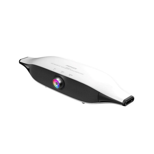 Promate Delta-X 20W BassBoost™ Quad Speaker Wireless RGB Soundbar - White