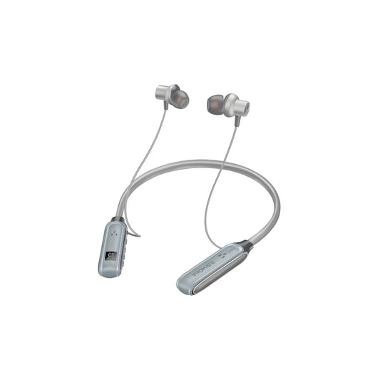 Promate Leap 150 Hours Play-Time Dynamic Wireless Earphones - White