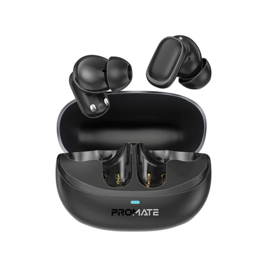 Promate Lush-Pro High-Definition TWS Earbuds with Intellitouch - Black