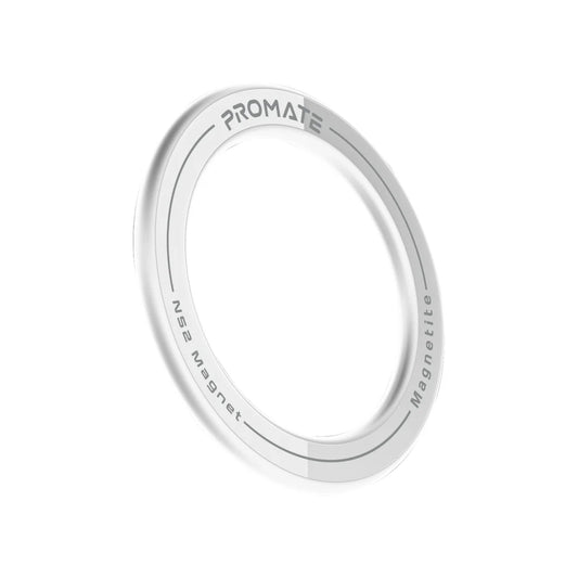 Promate Magnetite 360 Degrees MagSafe Compatible Phone Magnetic Mount - White