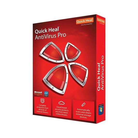 Quick Heal AntiVirus Pro - 2 Users