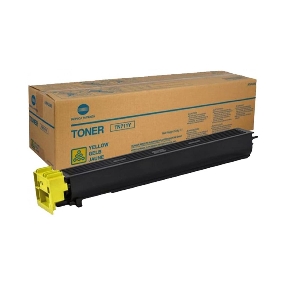 Konica Minolta TN-711Y Yellow Toner Cartridge