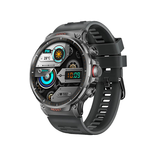 Promate XWatch-R20 Tough-Built Fitness Tracker Smartwatch with BT Calling - Black