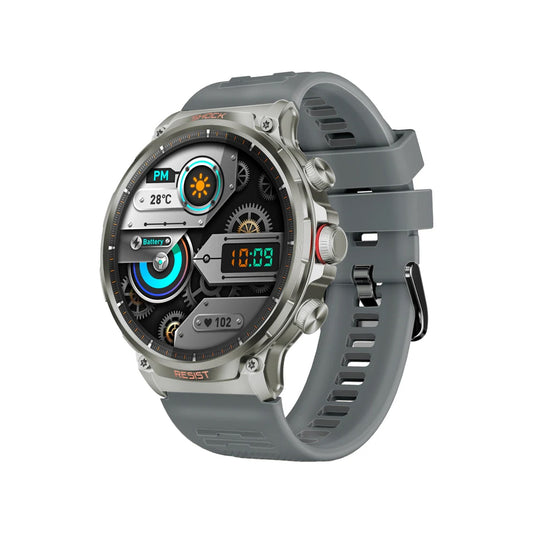Promate XWatch-R20 Tough-Built Fitness Tracker Smartwatch with BT Calling - Silver